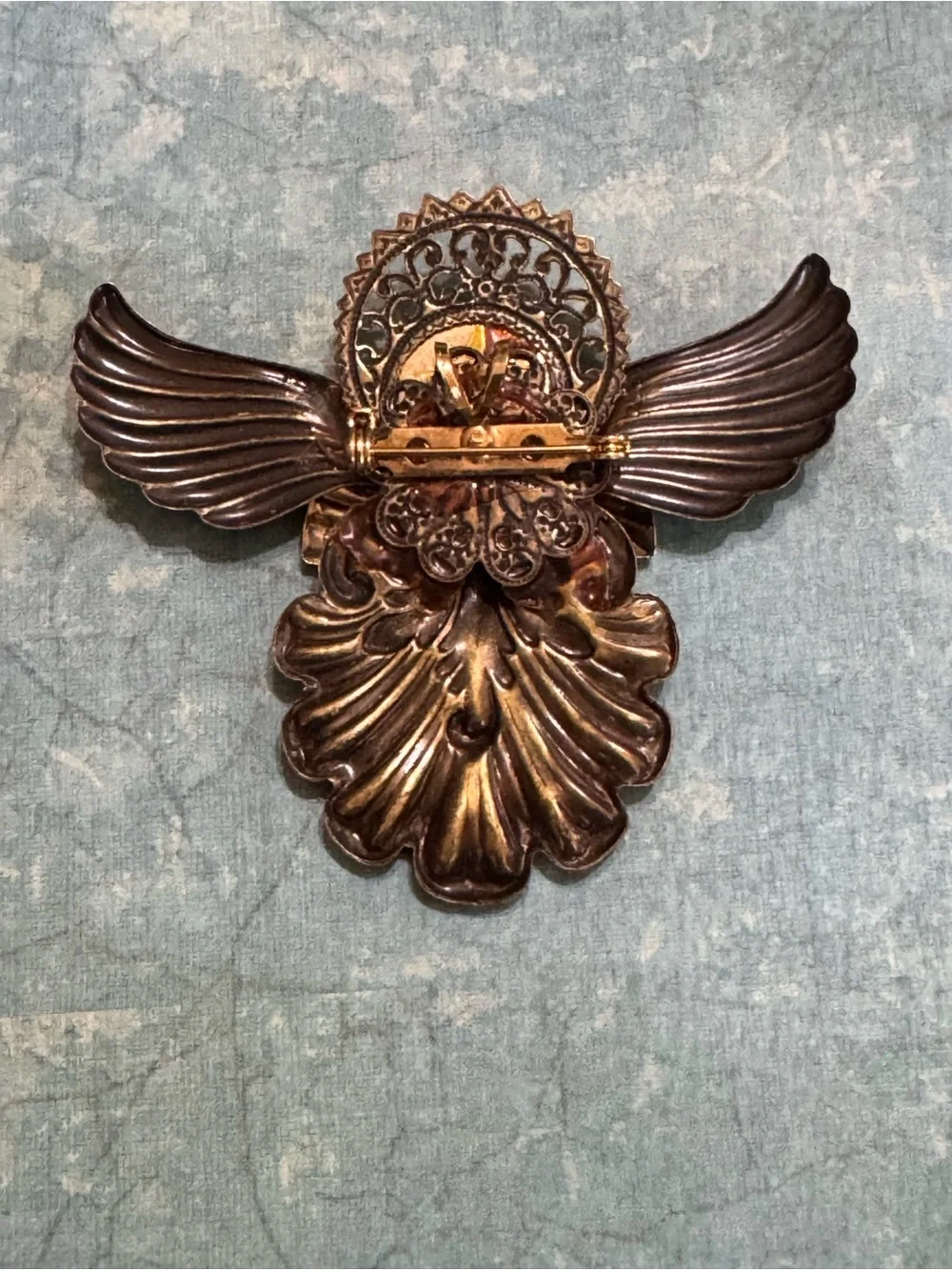 KATS CREATIONS ANGEL CONVERTIBLE BROOCH PENDANT